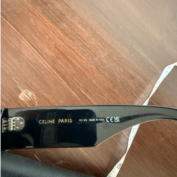 Celine Black Square Sunglasses w/ Original Case main image 5